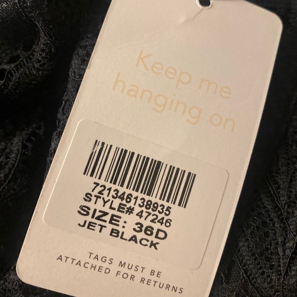 NWT Lively Unlined Lace Bra in Black - Picture 13 of 13